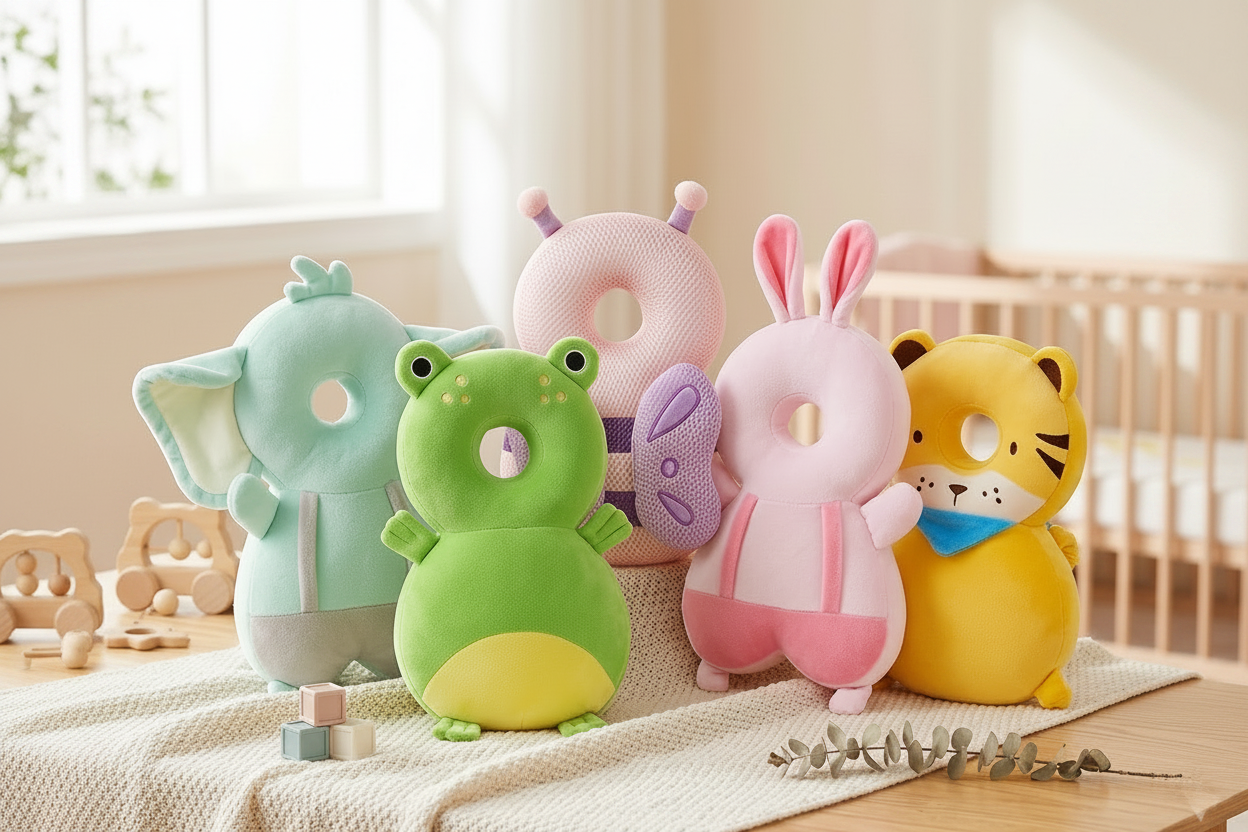 Baby head protectors without watermark